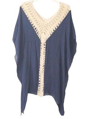 Umgee Boho Poncho Coverup S/M